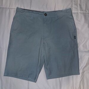 O'Neill Light Blue/Gray Hybrid Shorts Size 32